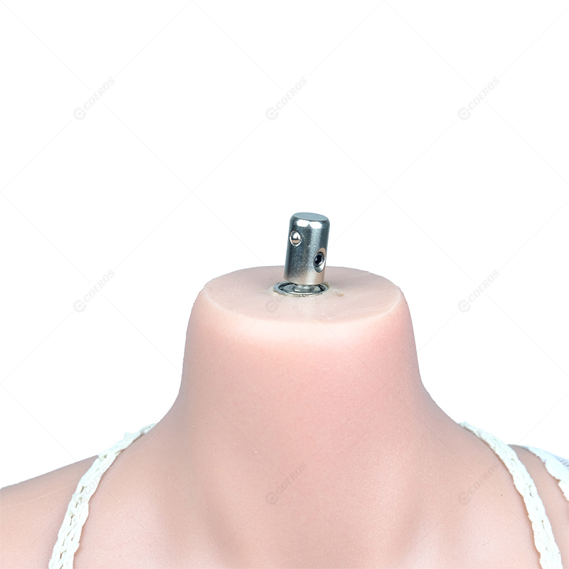 Turnable love doll head connector example